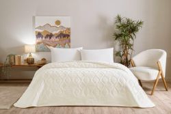 Плед TAC Embos Ekru 220×240см