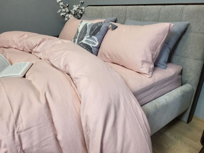 Пудровий N16564, Turkish flannel (Полуторний)