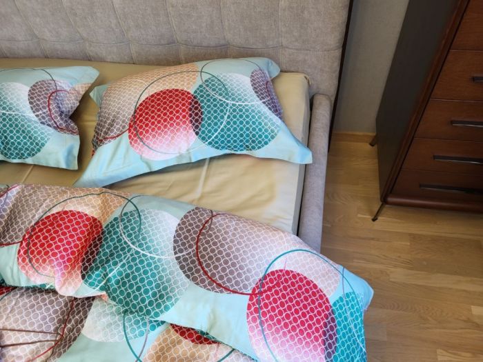 Сатин PREMIUM, TOLEDO COLORFUL підк. Цільн. (Полуторний)