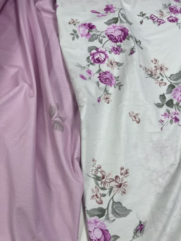 Троянди, сатин (Полуторний)