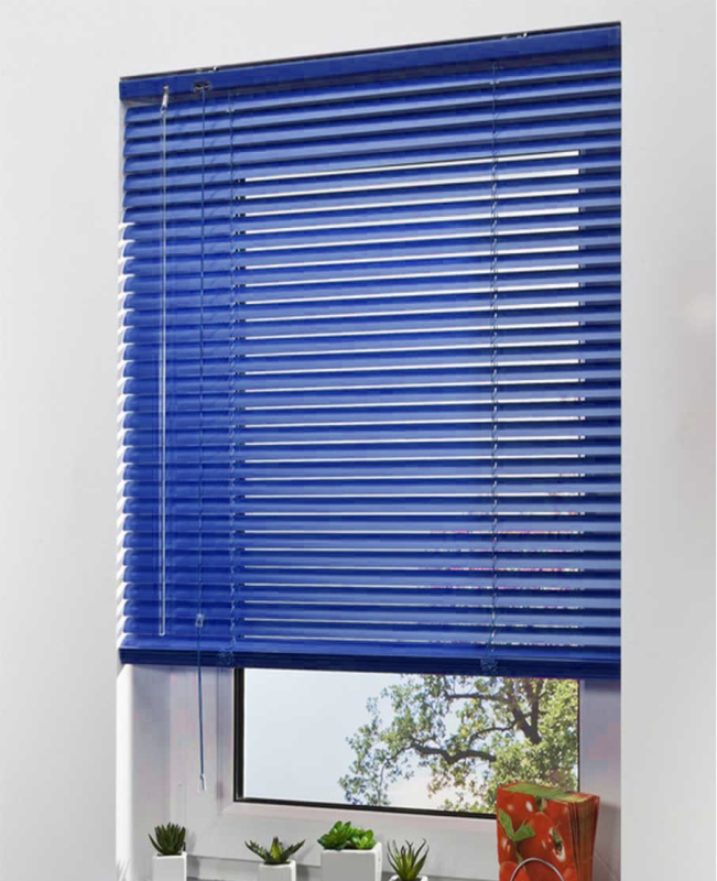 Жалюзі горизонтальні алюмінієві Темно-синій