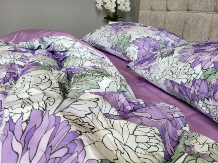 Сатин PREMIUM, BEAUTY (Полуторний)