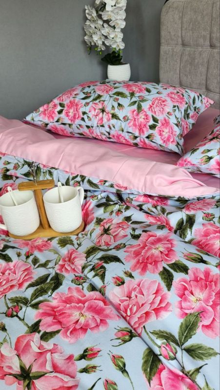 Сатин PREMIUM, NAPOLI (Полуторний)