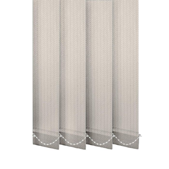 Жалюзі на вікно Магнолія вертикальні 127 мм тканинні Білий