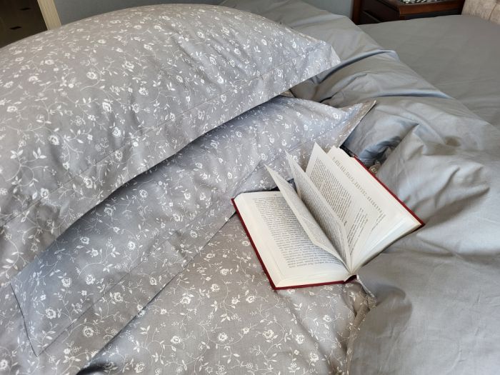 Provence grey, cotton нав 50*70см (Євро)