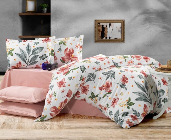 Оазис корал., cotton (Полуторний)