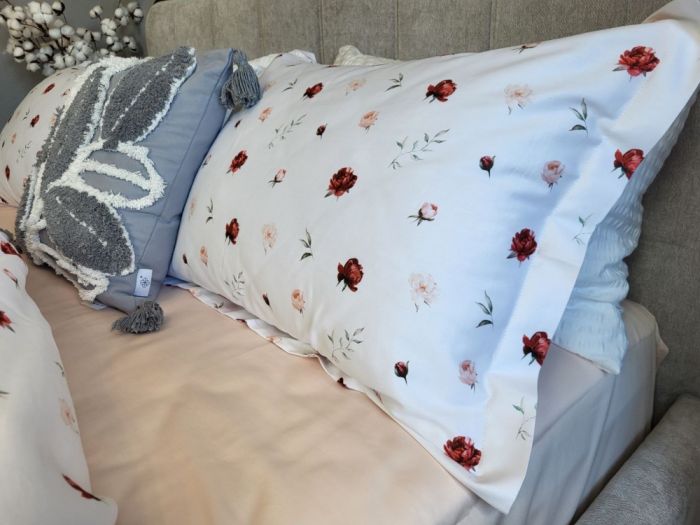 Сатин PREMIUM, VICTORIA (Полуторний)