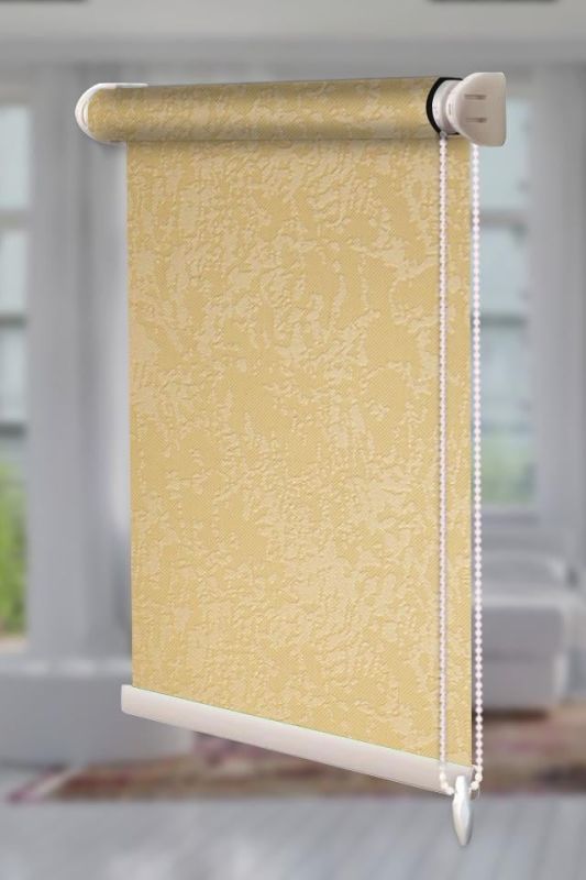 Рулонна штора Агат відкритого типу Молочний