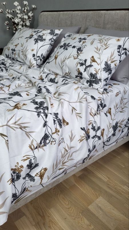 Пташиний спів, бязь PREMIUM нав 50/70 (Сімейний)