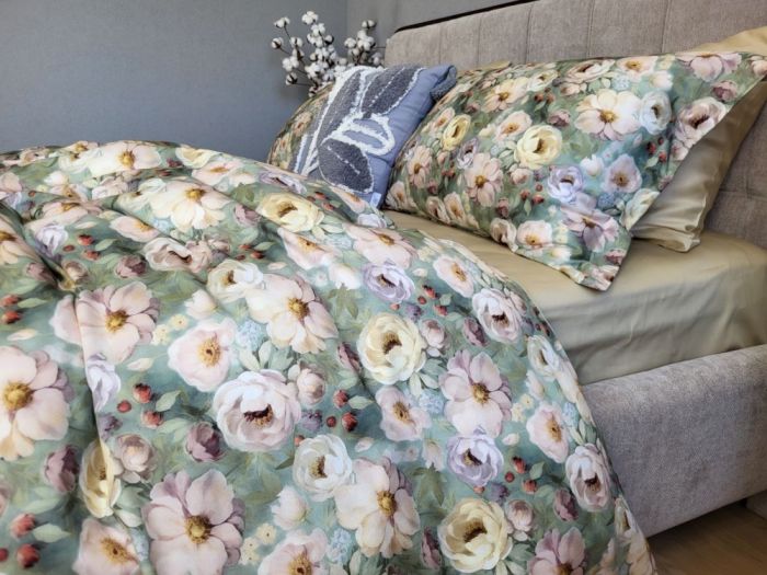 Сатин PREMIUM, SWEETY (Полуторний)