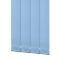 Жалюзі на вікно Сніжок вертикальні 89 мм тканинні Блакитний