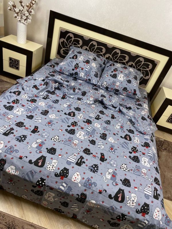 Комплект постільної білизни Преміум 01-011 Бязь наволочки 50*70см