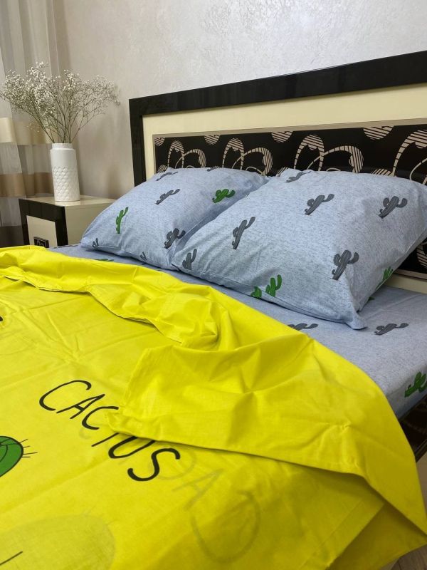 Комплект постільної білизни Преміум 01-047 Бязь наволочки 50*70см