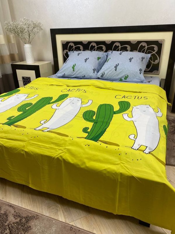 Комплект постільної білизни Преміум 01-047 Бязь наволочки 50*70см