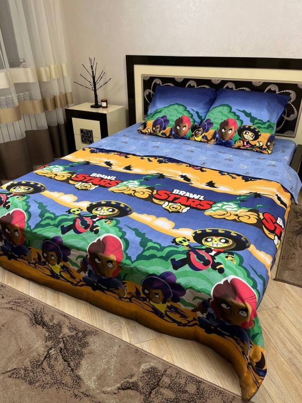 Комплект постільної білизни Преміум 01-051 Бязь наволочки 50*70см