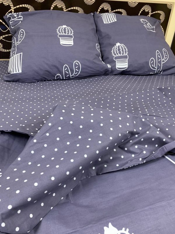 Комплект постільної білизни Преміум 02-040 Бязь наволочки 50*70см