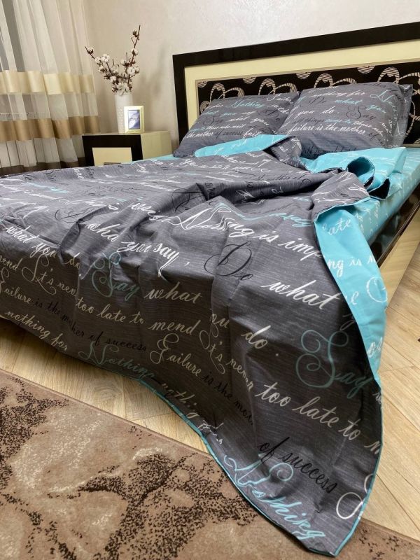 Комплект постільної білизни Преміум 02-052 Бязь наволочки 50*70см