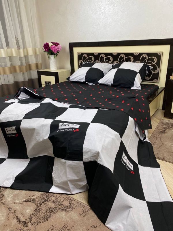 Комплект постільної білизни Преміум 03-015 Бязь наволочки 50*70см