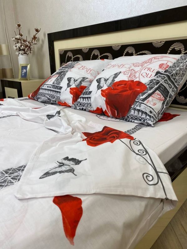 Комплект постільної білизни Преміум 03-022 Бязь наволочки 50*70см