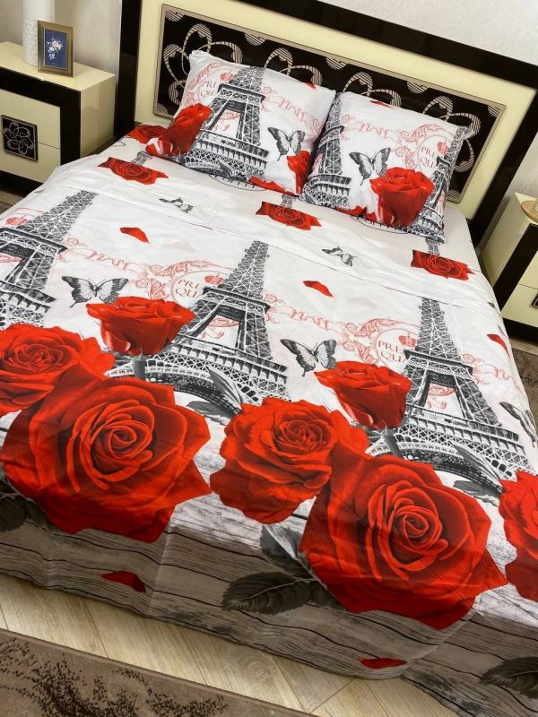 Комплект постільної білизни Преміум 03-022 Бязь наволочки 50*70см