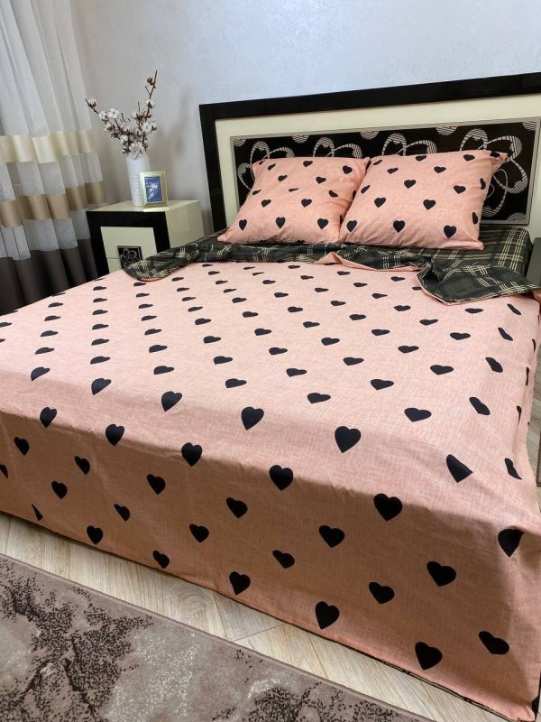 Комплект постільної білизни Преміум 03-032 Бязь наволочки 50*70см