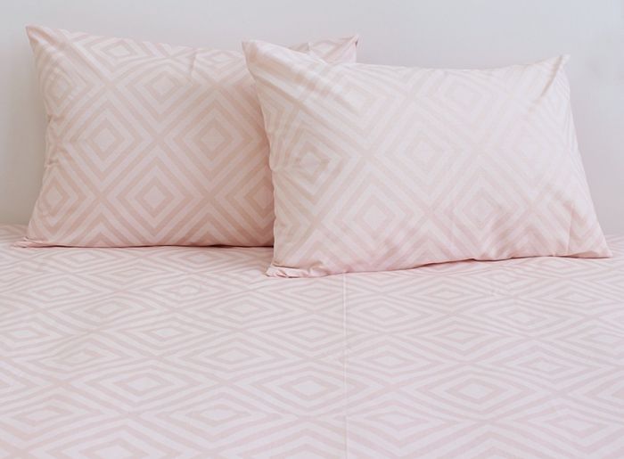 Комплект постільної білизни наволочки 50*70см Ранфорс R124pink