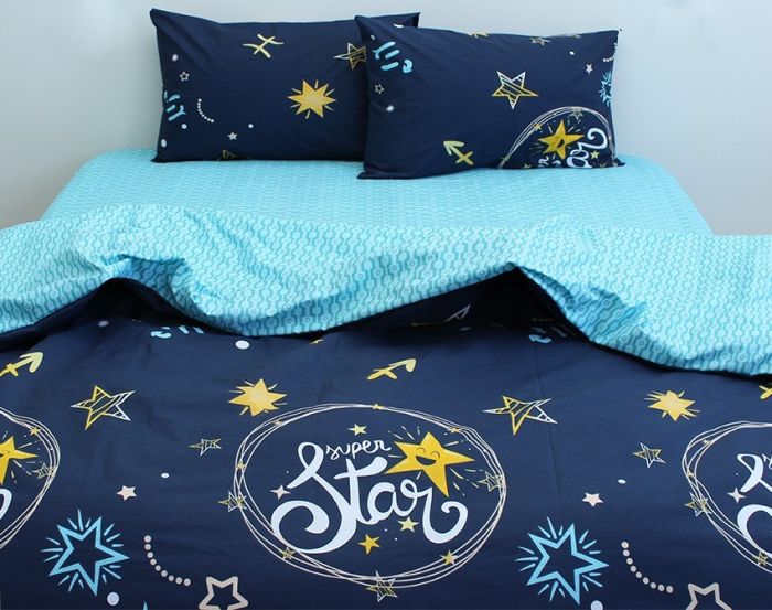 Комплект постільної білизни наволочки 50*70см Ранфорс R4552