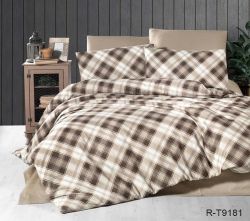 Комплект постільної білизни двоспальний наволочки 50*70см Ранфорс R-T9181