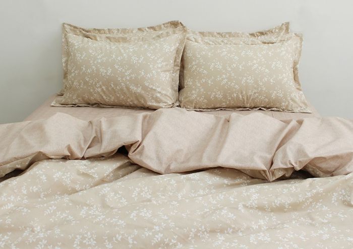 Комплект постільної білизни двоспальний наволочки 50*70см Ранфорс R-T9189