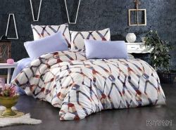Комплект постільної білизни євро наволочки 50*70см Ранфорс R-T9191