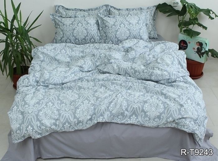 Комплект постільної білизни євро наволочки 50*70см Ранфорс R-T9243