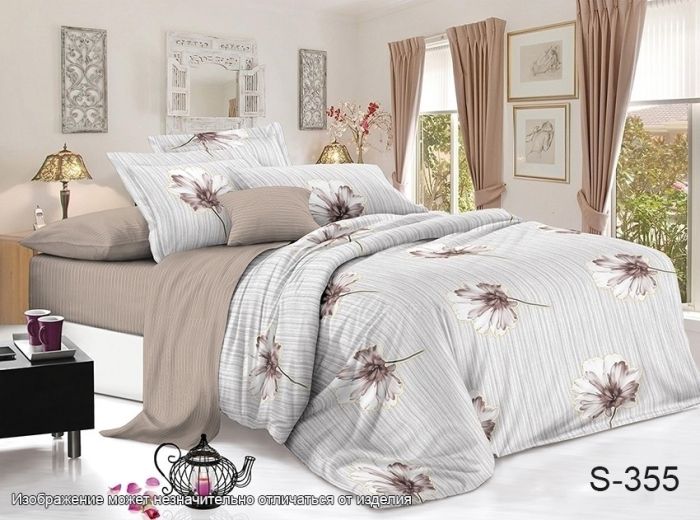 Комплект постільної білизни наволочки 50*70см Сатин S355