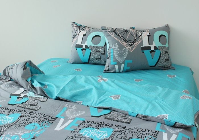 Комплект постільної білизни наволочки 50*70см Сатин S424