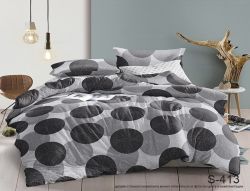 Комплект постільної білизни двоспальний наволочки 50*70см Сатин S413