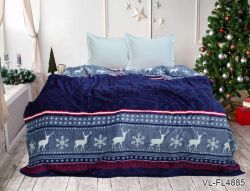 Плед велсофт (мікрофібра) 200*220 см VL-FL4885