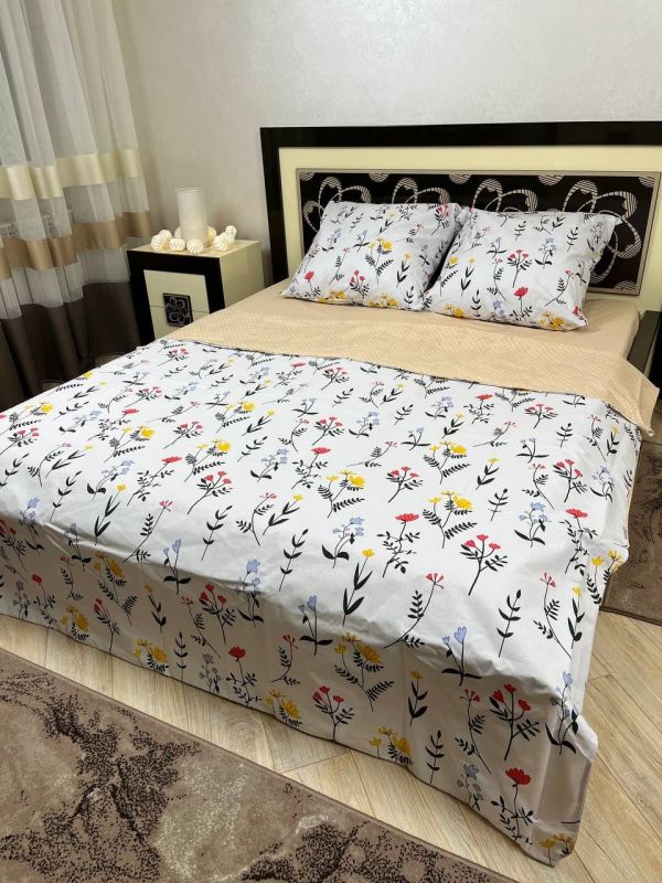 Комплект постільної білизни Преміум 02-014-1 Бязь наволочки 50*70см