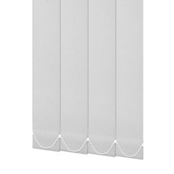 Жалюзі на вікно Сніжок вертикальні 89 мм тканинні Білий