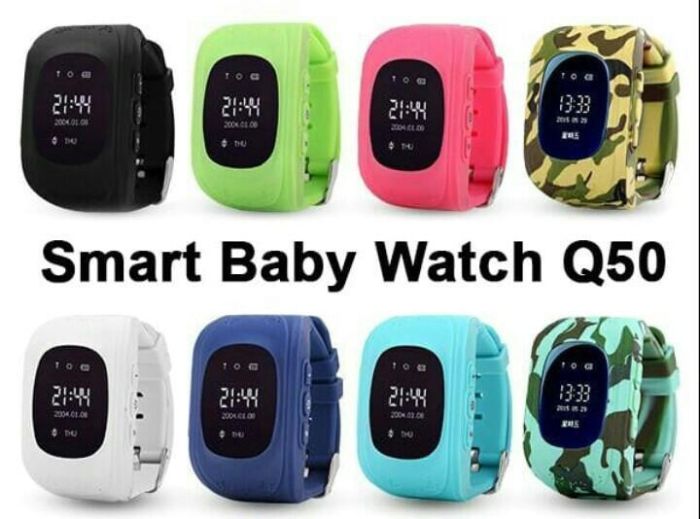 Детские GPS часы Smart Baby Watch Q50 LCD blue CG06 PR4