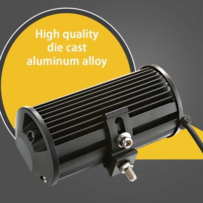 Автофара 24 LED 5D-72W-SPOT, 300 х 70 х 80 мм CG02 PR5