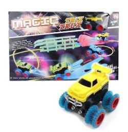 Игровая гоночная трасса Magic Trix Trux Канатный веревочный трек + 1 машинка в комплекте