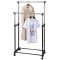 Телескопическая двойная стойка - вешалка для одежды и обуви Double Pole Clothes Horse 160*80*42 см