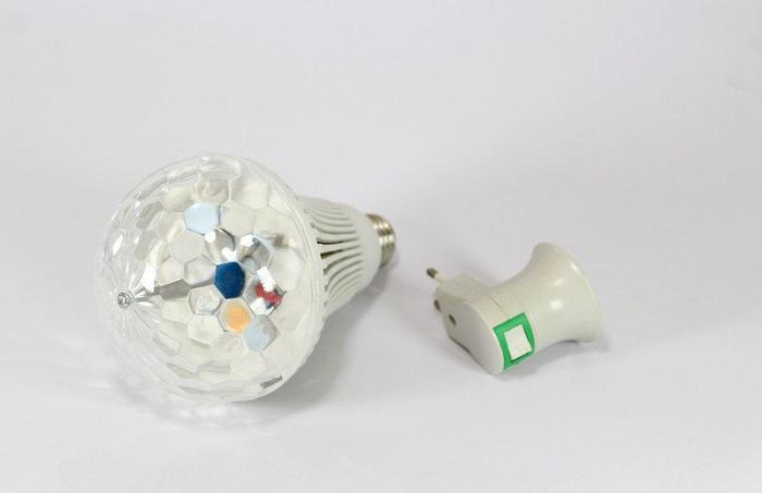 Диско лампа LASER Rotating lamp big, вращающаяся светодиодная диско лампа, диско шар для вечеринок CG07 PR2