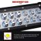 Автофара 42 LED 5D-126W-MIX CG02, 500 х 70 х 80 мм PR5