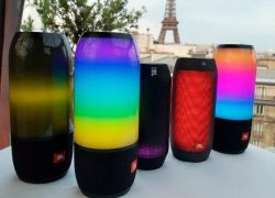 Портативная беспроводная колонка JBL Pulse 3 Bluetooth динамик с радужной RGB подсветкой