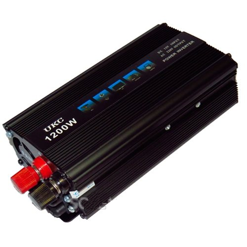 Преобразователь 12V-220V 1200W преобразователь электричества, инвертор напряжения Преобразователь постоянного