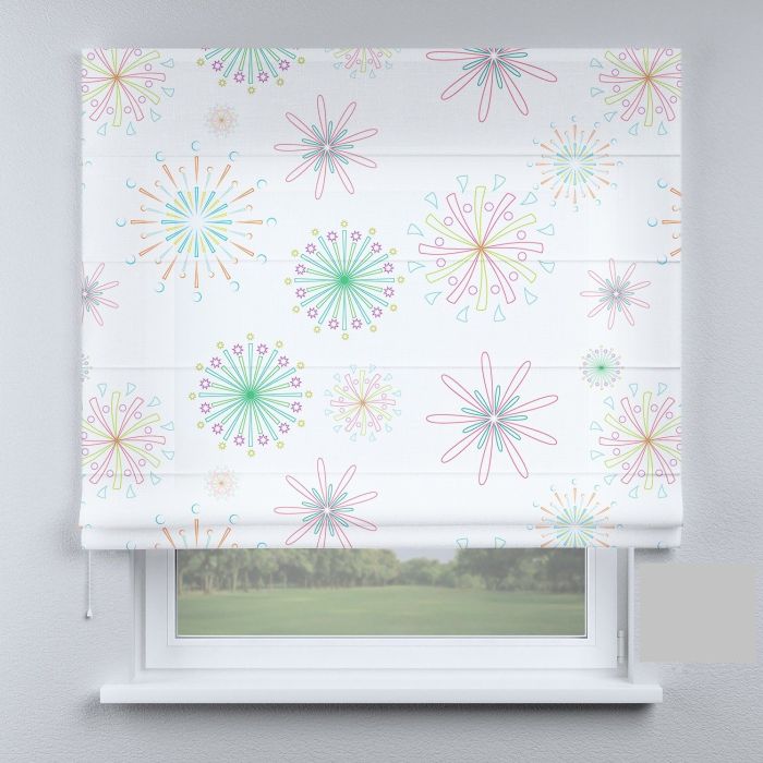 Римська штора DECOLIV одуванчики різнокольорові