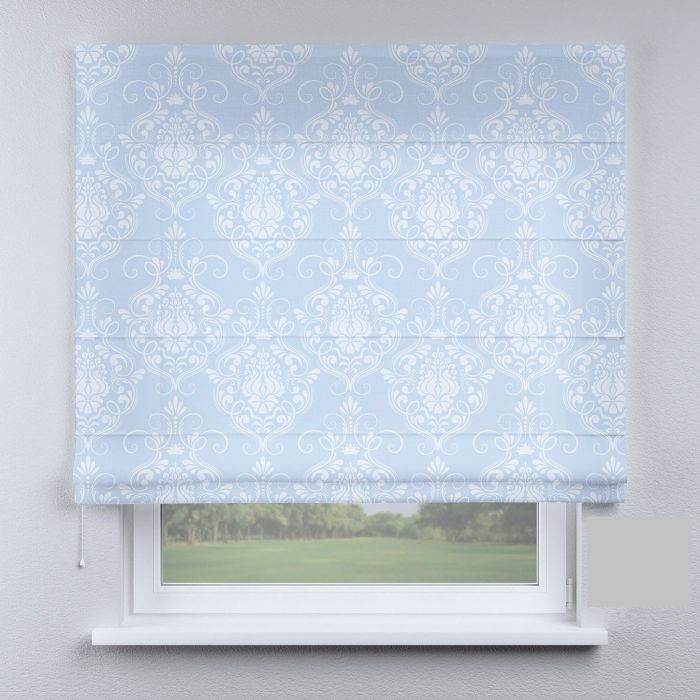 Римська штора DECOLIV узоры голубые