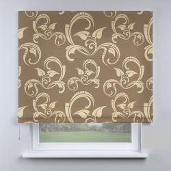 Римська штора DECOLIV рисунки коричневые