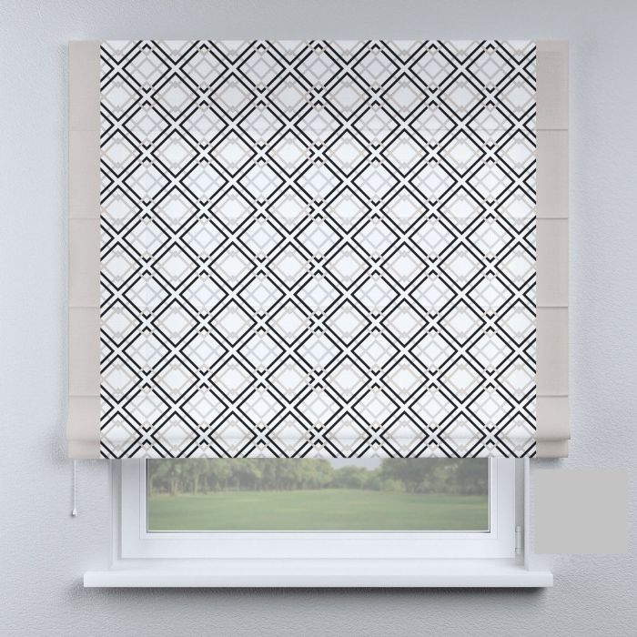 Римська штора DECOLIV ромбы с кантами