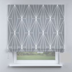 Римська штора DECOLIV трапеция серая